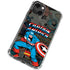 Marvel Classic Comics Captain America Vintage iPhone 13 Mini Clear Case