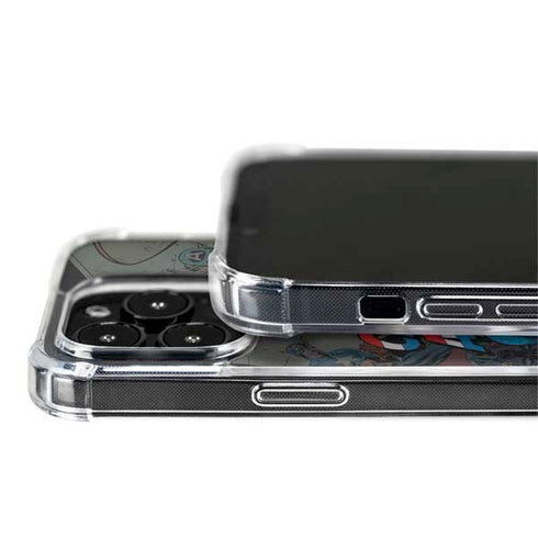 Marvel Classic Comics Captain America Vintage iPhone 13 Pro Max MagSafe Case