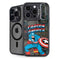 Marvel Classic Comics Captain America Vintage iPhone 14 Pro Kickstand Case