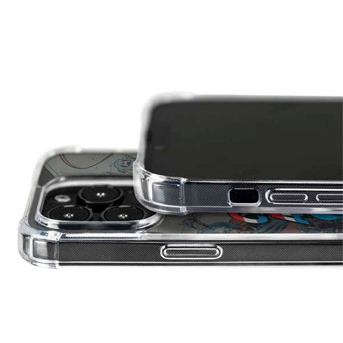 Marvel Classic Comics Captain America Vintage iPhone 14 Pro MagSafe Case