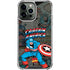 Marvel Classic Comics Captain America Vintage iPhone 14 Pro Max Clear Case
