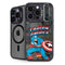 Marvel Classic Comics Captain America Vintage iPhone 14 Pro Max Kickstand Case