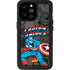 Marvel Classic Comics Captain America Vintage iPhone 14 Pro Max Waterproof Case