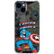 Marvel Classic Comics Captain America Vintage iPhone 15 Plus Clear Case