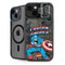Marvel Classic Comics Captain America Vintage iPhone 15 Plus Kickstand Case