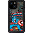 Marvel Classic Comics Captain America Vintage iPhone 15 Waterproof Case