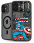 Marvel Classic Comics Captain America Vintage iPhone 16 Kickstand Case