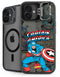 Marvel Classic Comics Captain America Vintage iPhone 16 Plus Kickstand Case