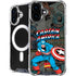 Marvel Classic Comics Captain America Vintage iPhone 16 Plus MagSafe Case