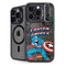 Marvel Classic Comics Captain America Vintage iPhone 16 Pro Kickstand Case