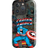 Marvel Classic Comics Captain America Vintage iPhone 16 Pro Max Magsafe Impact Case