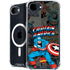 Marvel Classic Comics Captain America Vintage iPhone 16e MagSafe Case