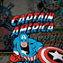 Marvel Classic Comics Captain America Vintage iPhone X Skin