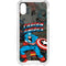 Marvel Classic Comics Captain America Vintage iPhone XS Clear Case