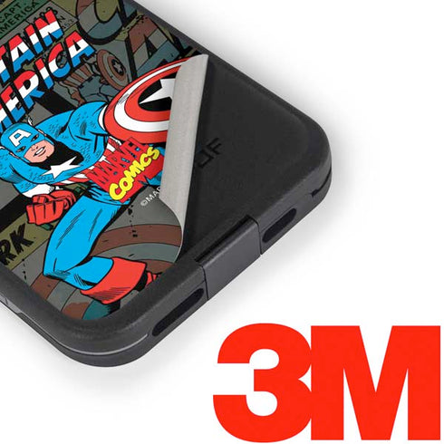 Marvel Classic Comics Captain America Vintage LifeProof Fre iPhone Skin