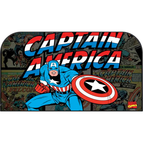 Marvel Classic Comics Captain America Vintage Nintendo Switch 2 (2025) with Joy-Con Skin
