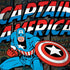 Marvel Classic Comics Captain America Vintage PlayStation 4 Gold Wireless Headset Skin