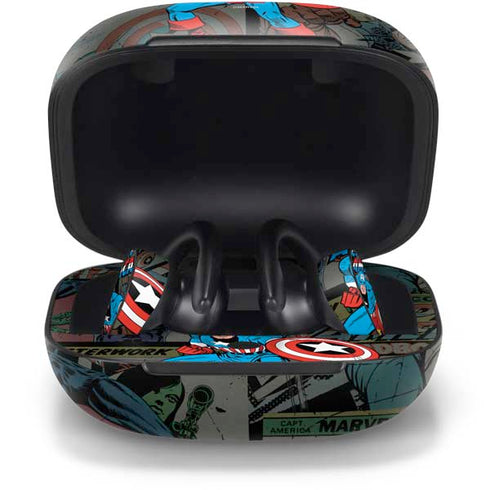 Marvel Classic Comics Captain America Vintage PowerBeats Pro Skin
