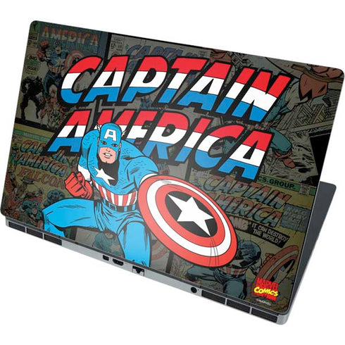 Marvel Classic Comics Captain America Vintage Dell Precision Skin