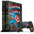Marvel Classic Comics Captain America Vintage PlayStation PS4 Skins
