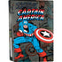 Marvel Classic Comics Captain America Vintage PS5 Console Skin
