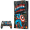 Marvel Classic Comics Captain America Vintage PS5 Pro Bundle Skin