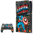 Marvel Classic Comics Captain America Vintage PS5 Pro Bundle Skin
