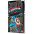 Marvel Classic Comics Captain America Vintage PS5 Pro Console Skin