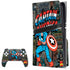 Marvel Classic Comics Captain America Vintage PS5 Pro Disk Bundle Skin