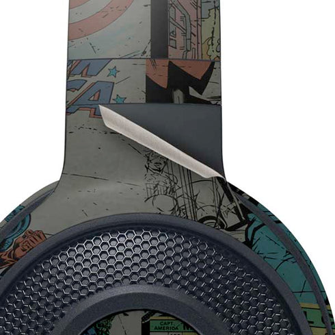Marvel Classic Comics Captain America Vintage Razer Kraken X Skin
