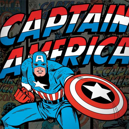Marvel Classic Comics Captain America Vintage Surface Book 2 13.5in Skin