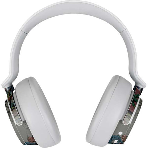 Marvel Classic Comics Captain America Vintage Surface Headphones Skin