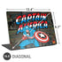 Marvel Classic Comics Captain America Vintage Universal Laptop 16.6in (13.4 x 9.7in) Skin