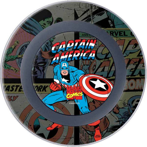 Marvel Classic Comics Captain America Vintage Wireless Charger Skin
