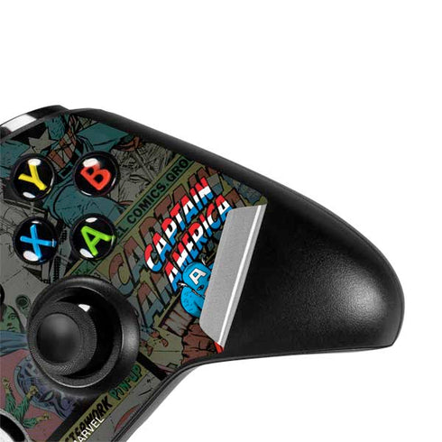 Marvel Classic Comics Captain America Vintage Xbox One S All-Digital Edition Bundle Skin