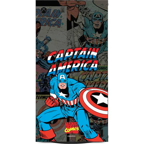 Marvel Classic Comics Captain America Vintage XBox Series X Digital Edition Console Skin