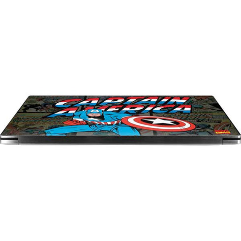 Marvel Classic Comics Captain America Vintage Dell XPS Skin