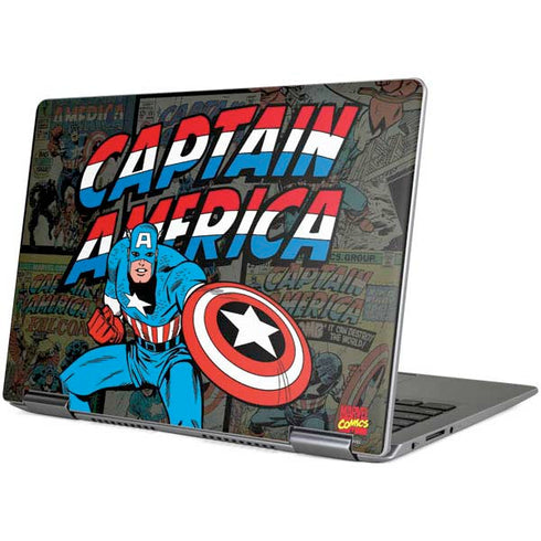 Marvel Classic Comics Captain America Vintage Yoga 710 14in Skin