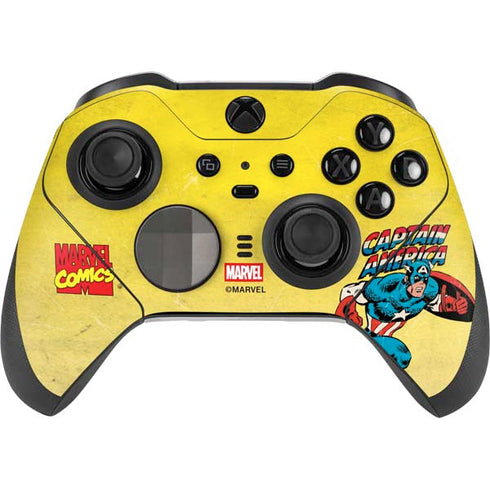 Marvel Classic Comics Captain America Xbox Elite Wireless Controller Series 2 Skin