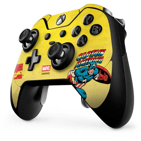 Marvel Classic Comics Captain America Xbox One Elite Controller Skin