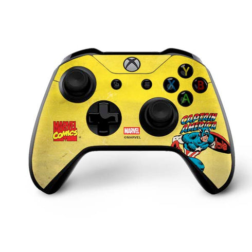 Marvel Classic Comics Captain America Xbox One X Bundle Skin