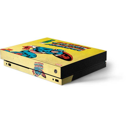 Marvel Classic Comics Captain America Xbox One Skins
