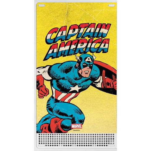 Marvel Classic Comics Captain America Xbox Series S Console Skin