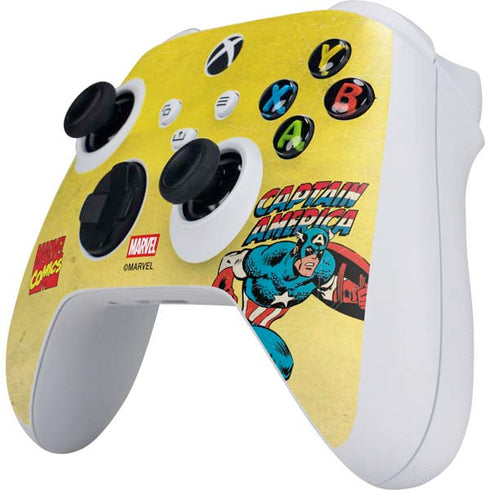 Marvel Classic Comics Captain America Xbox Series S Controller Skin