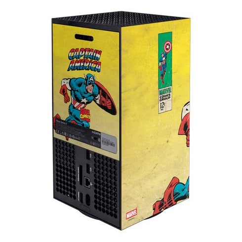 Marvel Classic Comics Captain America Xbox Series X Bundle Skin