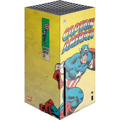 Marvel Classic Comics Captain America Xbox Series X Skins