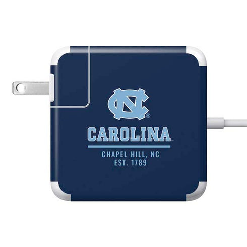 University of North Carolina Chapel Hill 85W Power Adapter (15 and 17 inch MacBook Pro Charger) Skin