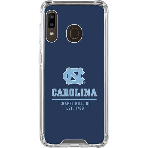University of North Carolina Chapel Hill Galaxy A30 Clear Case
