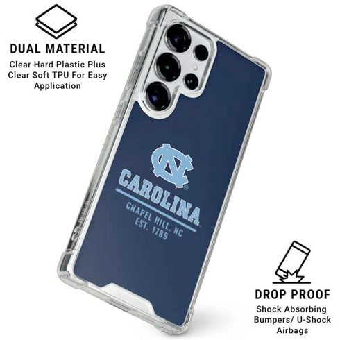University of North Carolina Chapel Hill Galaxy S25 Ultra Clear Case