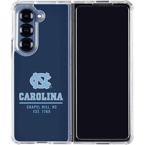 University of North Carolina Chapel Hill Galaxy Z Fold6 Clear Case